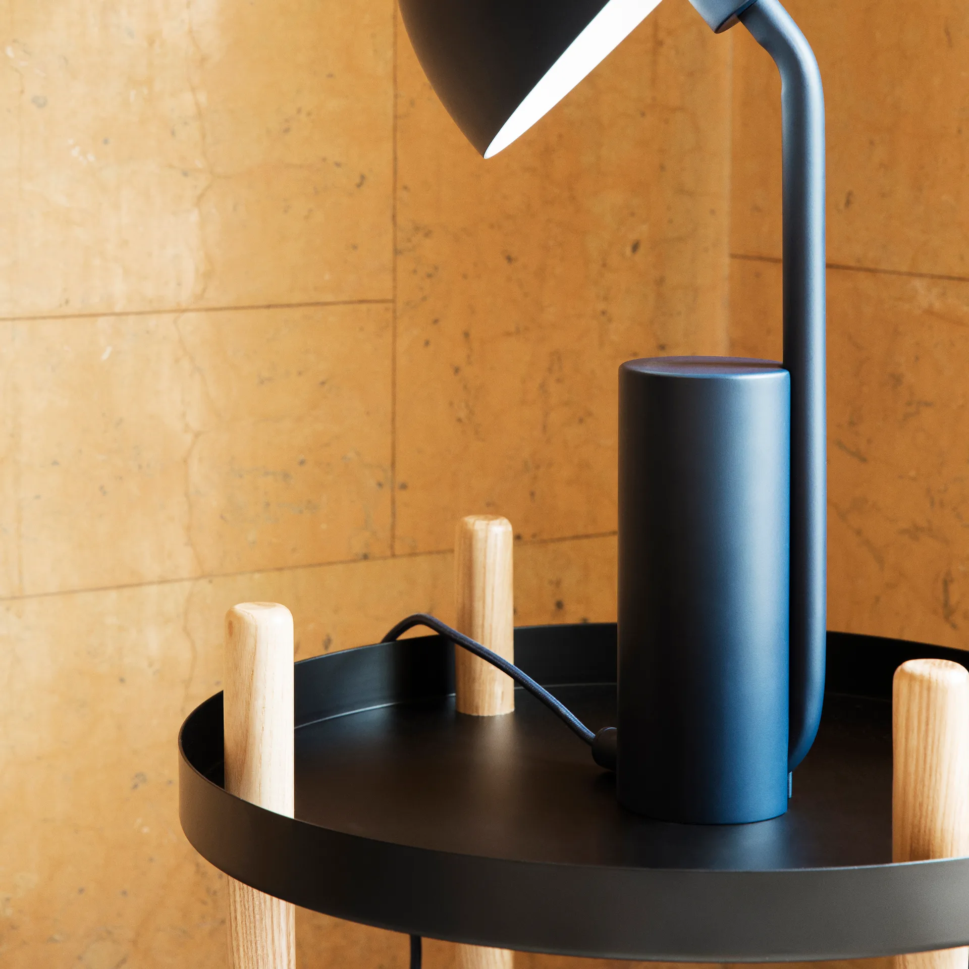 Block bord Ø45 cm, Sort Normann Copenhagen