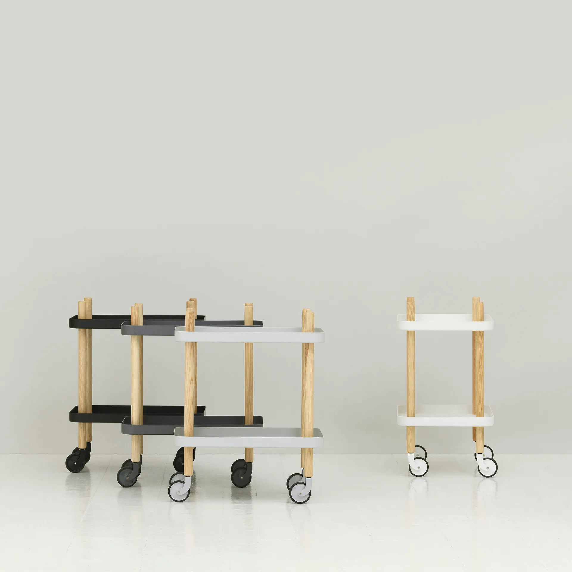 Block bord, lysegrå Normann Copenhagen