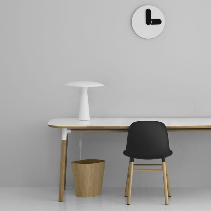 Bold væg-ur, hvid Normann Copenhagen