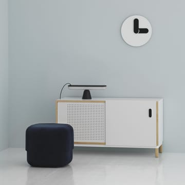 Bold væg-ur - hvid - Normann Copenhagen
