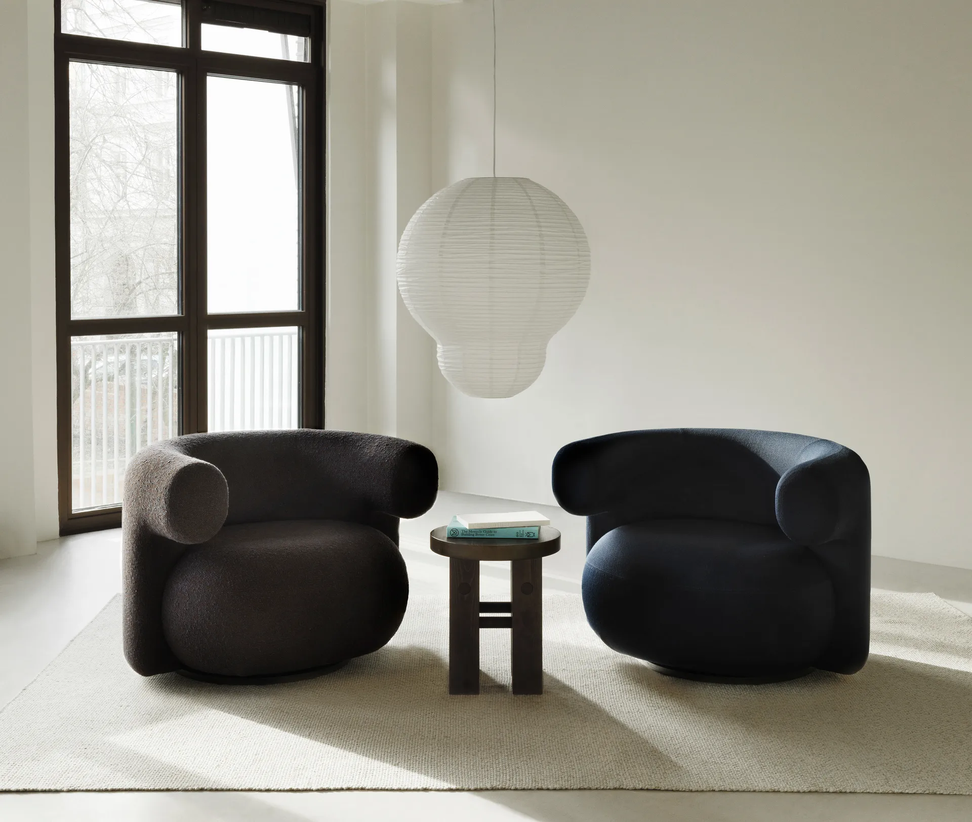 Burra lounge stol m. retur, Zero 0011 Normann Copenhagen