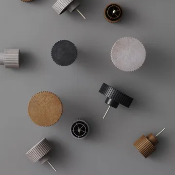 Chip knag medium - sort - Normann Copenhagen