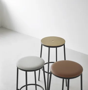 Circa barstol 65 cm - Sort aluminium - Normann Copenhagen