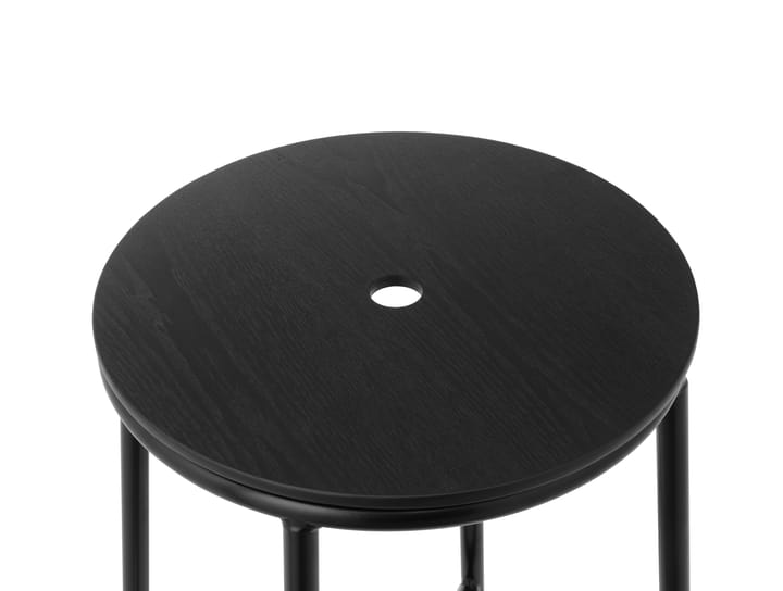 Circa taburet 45 cm - Sort eg - Normann Copenhagen