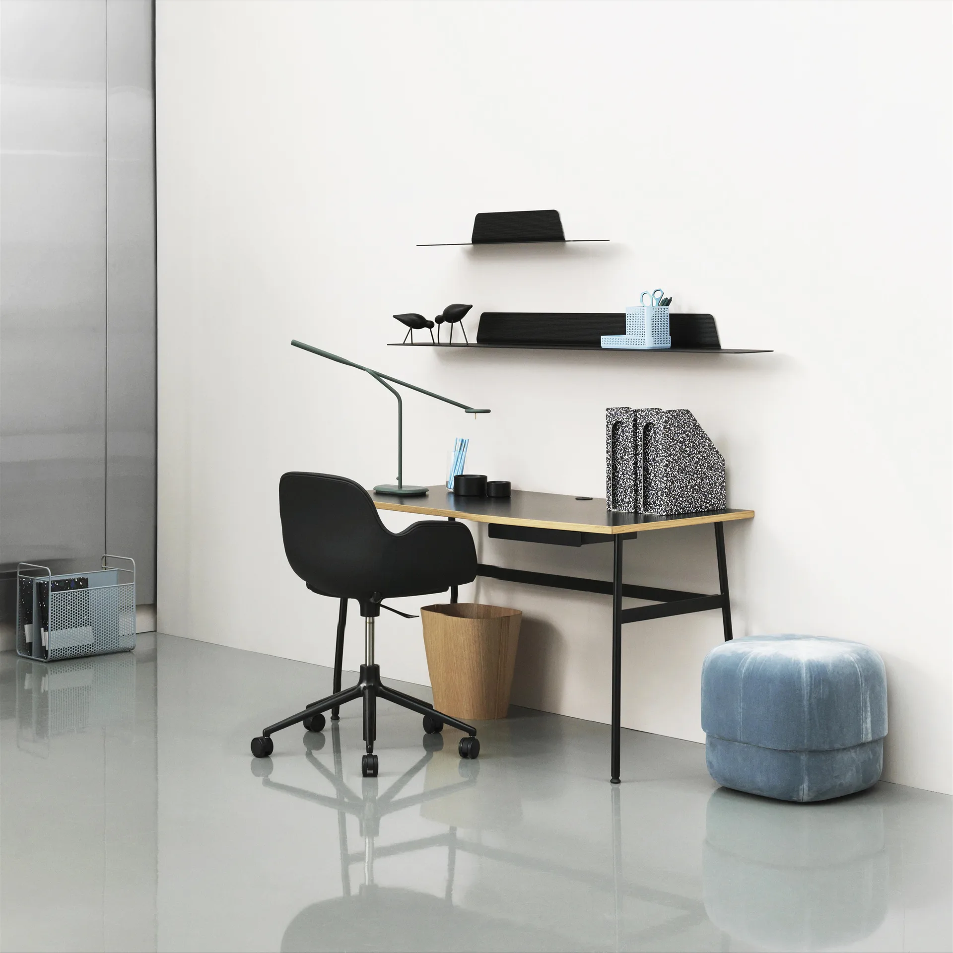 Circus fodskammel, lyseblå Normann Copenhagen