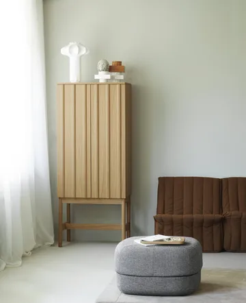 Circus puf - Hallingdal 166 grey, large - Normann Copenhagen
