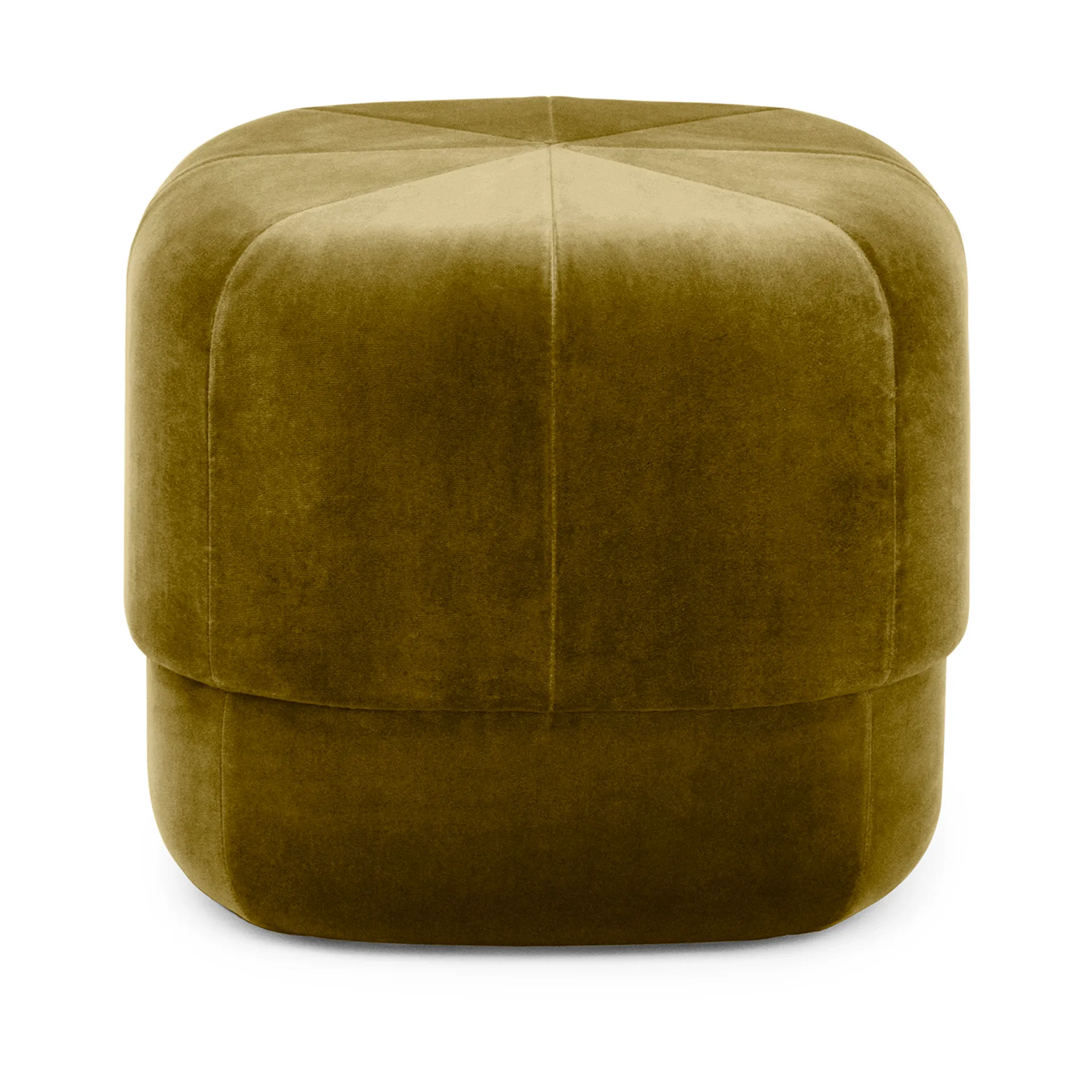 Circus puf, Velour moss green, small Normann Copenhagen