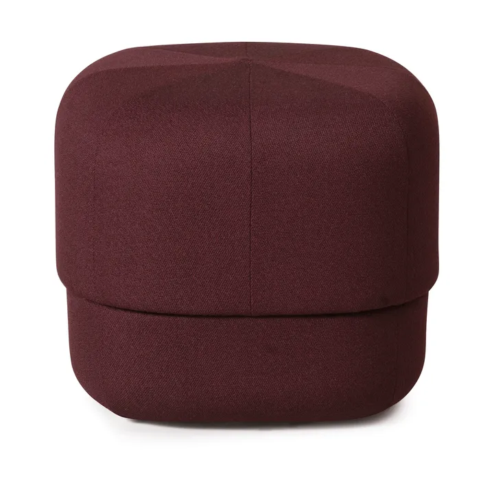 Circus puf - Vidar 693 burgundy, small - Normann Copenhagen