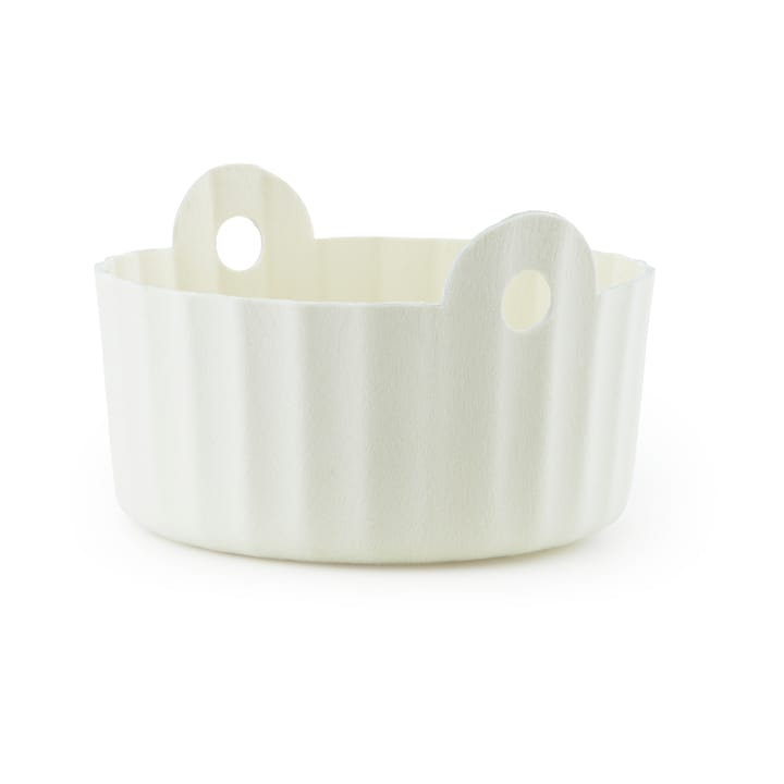 Colu Basket opbevaringskurv Ø44 cm - Creme - Normann Copenhagen