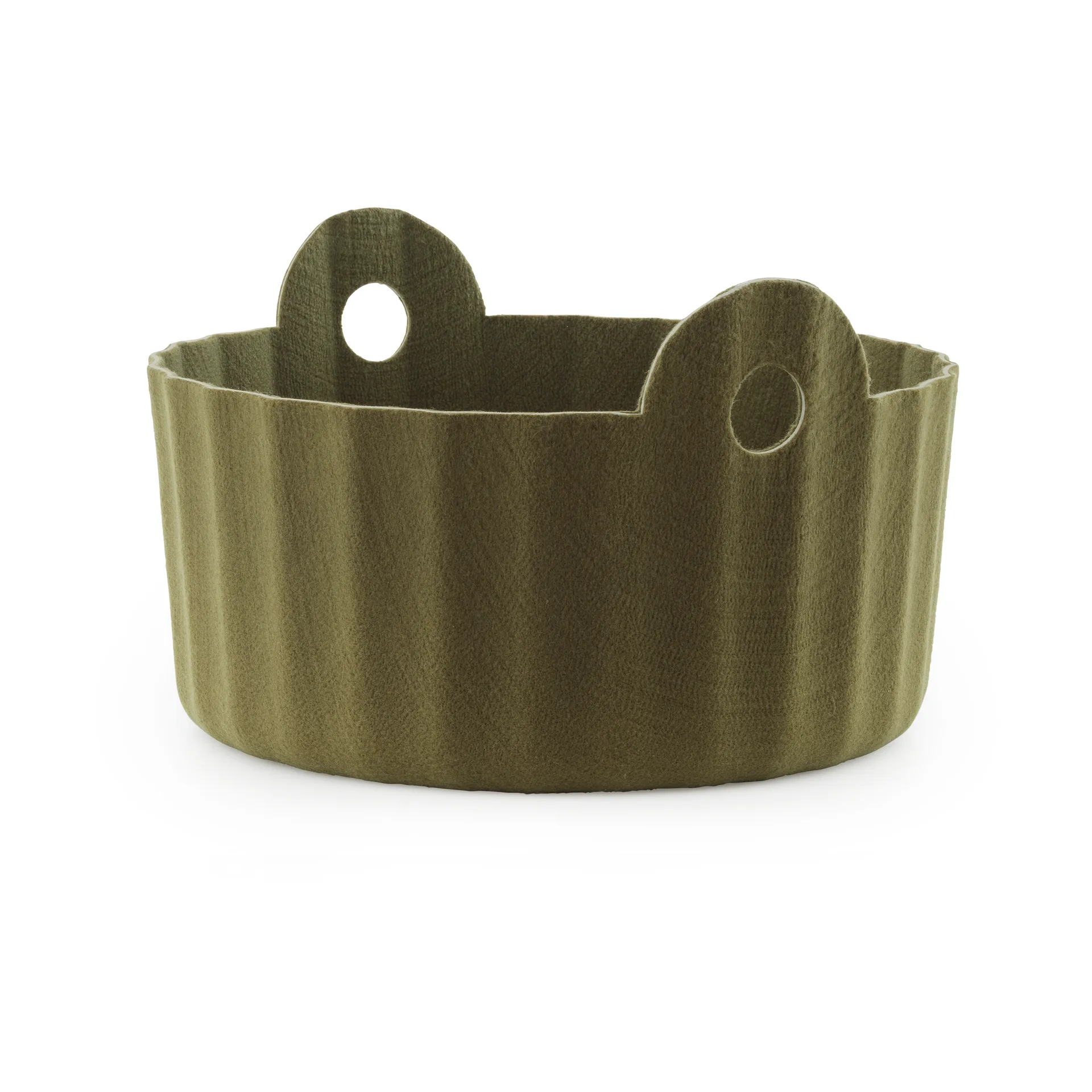 Colu Basket opbevaringskurv Ø44 cm, Olive Normann Copenhagen