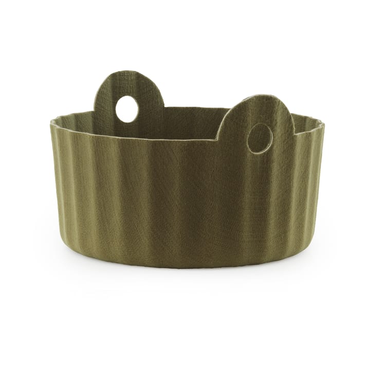 Colu Basket opbevaringskurv Ø44 cm - Olive - Normann Copenhagen