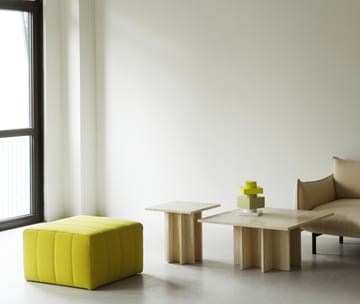 Edge sofabord large - Travertine - Normann Copenhagen