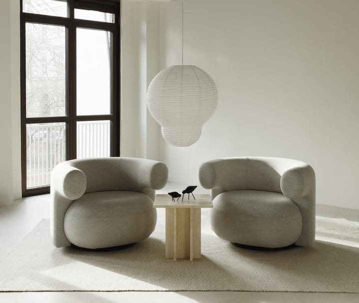 Edge sofabord lille, Travertine Normann Copenhagen