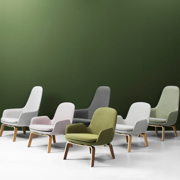 Era Low loungestol - læder Tango sort - Normann Copenhagen