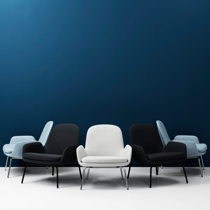 Era Low loungestol, læder Tango sort Normann Copenhagen