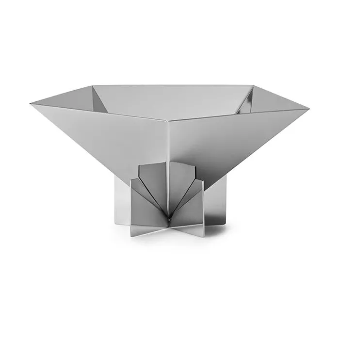 Fem dekorationsskål, Stainless Steel Normann Copenhagen