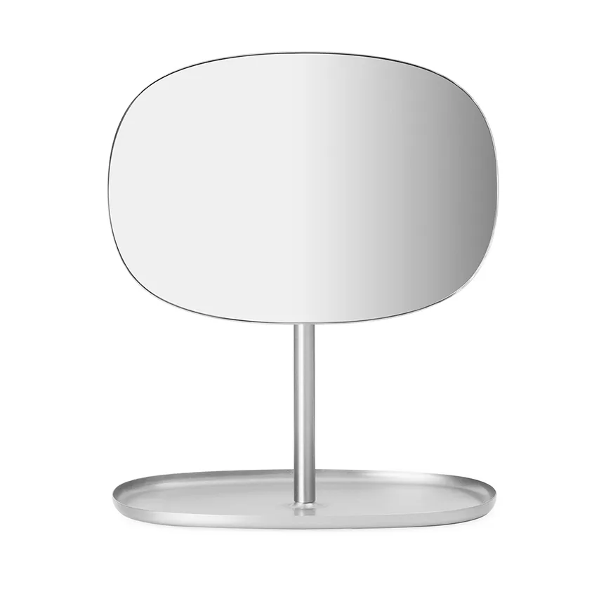 Flip spejl, Mat stål Normann Copenhagen