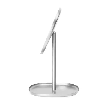 Flip spejl - Mat stål - Normann Copenhagen