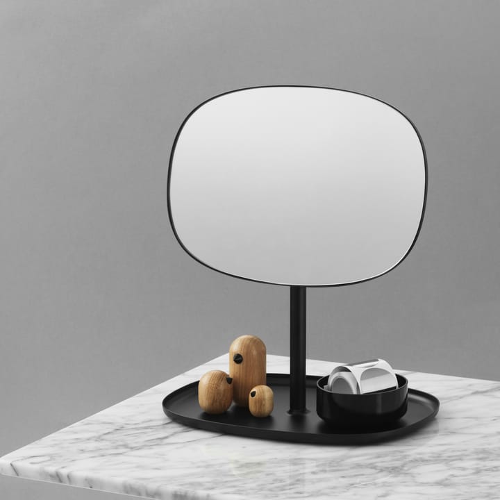 Flip spejl, sort Normann Copenhagen