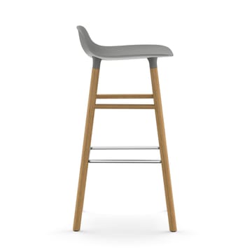 Form barstol egeben 75 cm - grå - Normann Copenhagen