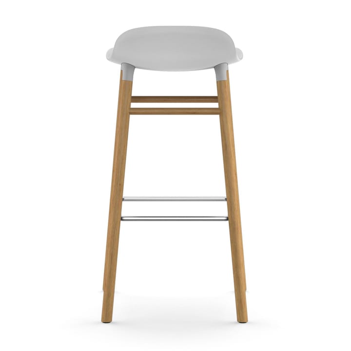 Form barstol egeben 75 cm, hvid Normann Copenhagen