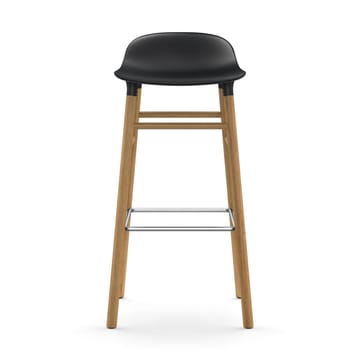 Form barstol egeben 75 cm - sort - Normann Copenhagen