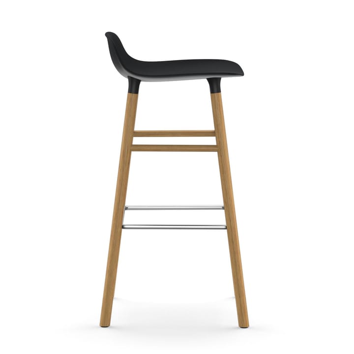 Form barstol egeben 75 cm - sort - Normann Copenhagen