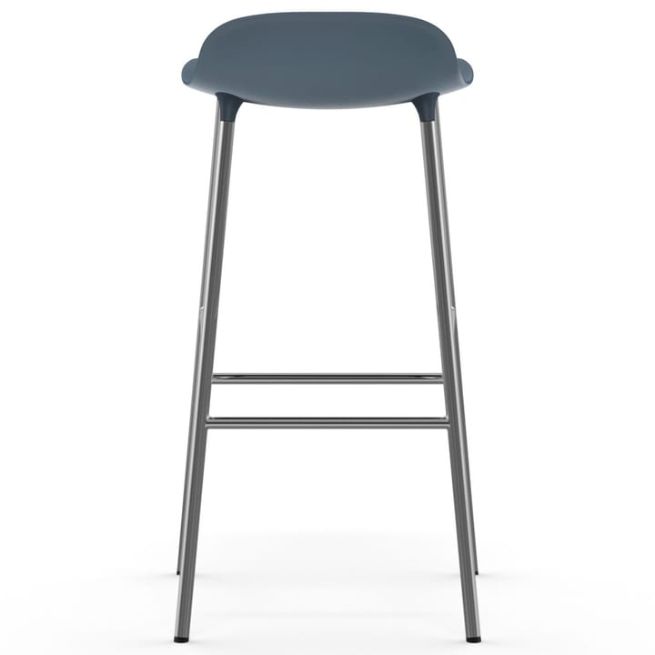 Form barstol m. kromben 75 cm, Blå Normann Copenhagen