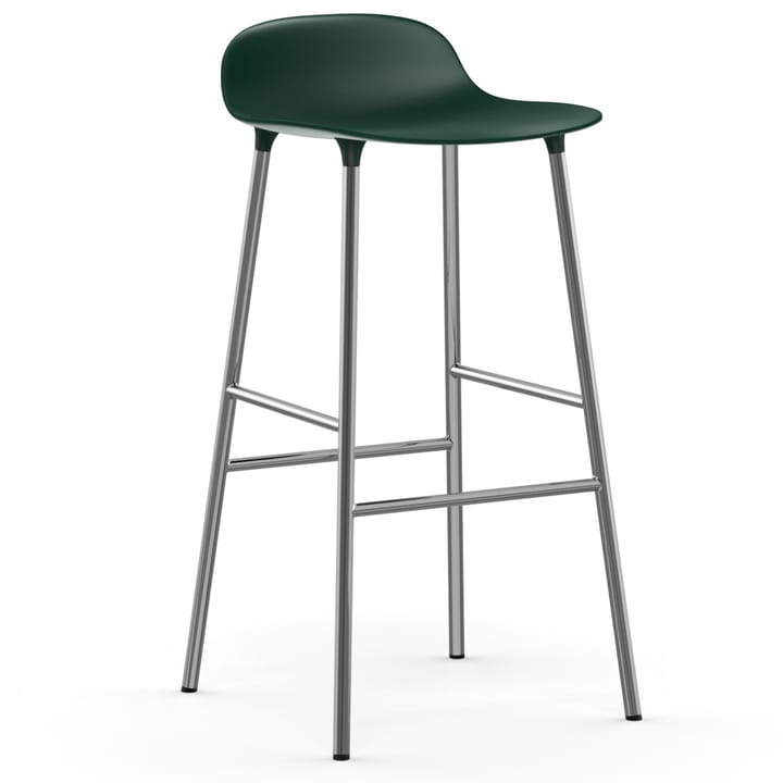 Form barstol m. kromben 75 cm - Grøn - Normann Copenhagen