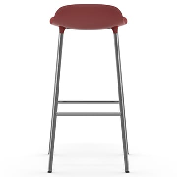 Form barstol m. kromben 75 cm - Rød - Normann Copenhagen