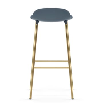 Form barstol messingben 75 cm - Blå - Normann Copenhagen