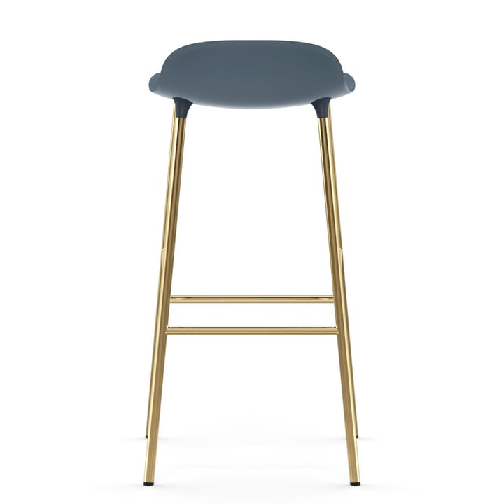 Form barstol messingben 75 cm - Blå - Normann Copenhagen