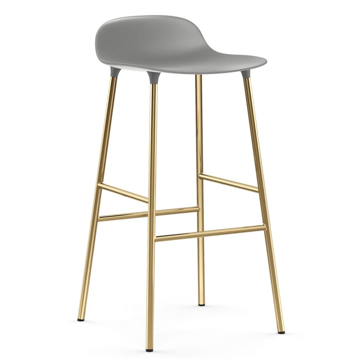 Form barstol messingben 75 cm - Grå - Normann Copenhagen