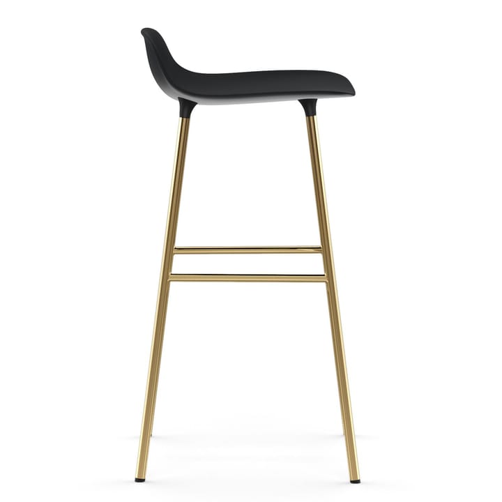 Form barstol messingben 75 cm - Sort - Normann Copenhagen