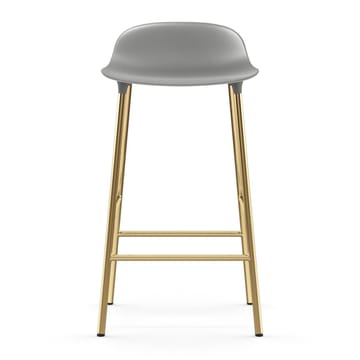 Form barstol messingben - Grå - Normann Copenhagen