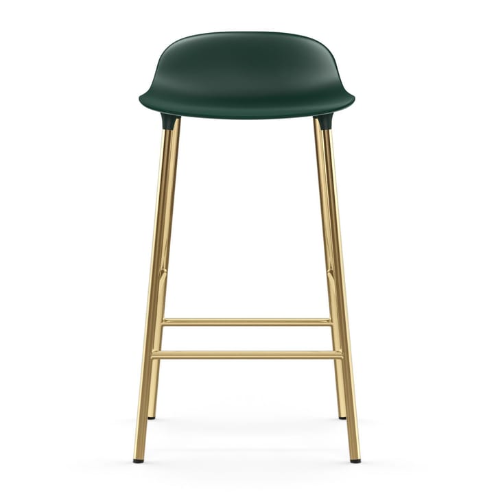 Form barstol messingben, Grøn Normann Copenhagen