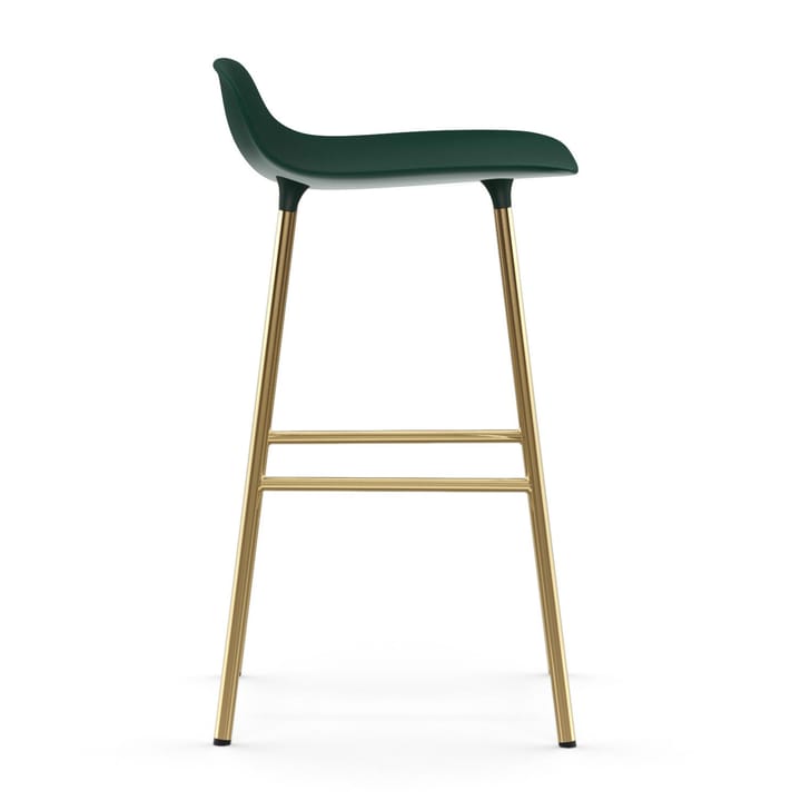 Form barstol messingben, Grøn Normann Copenhagen