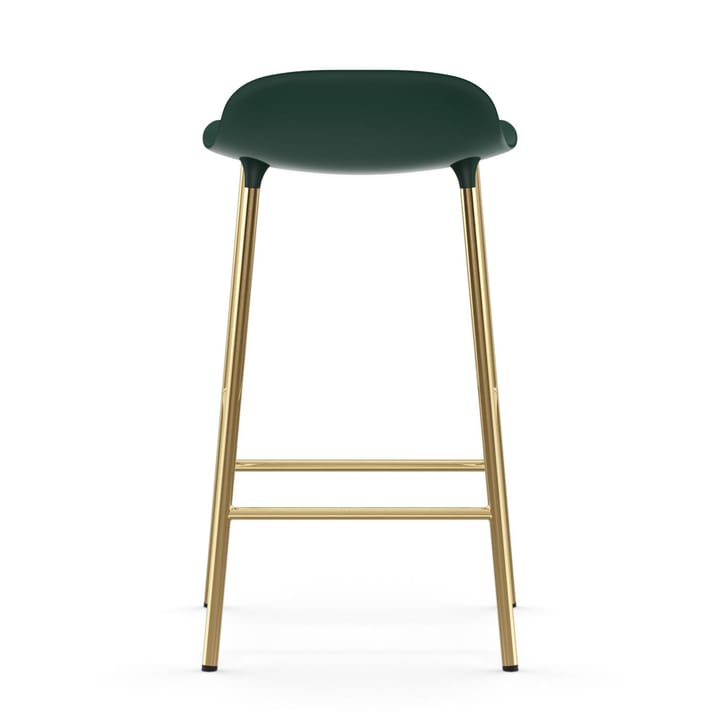 Form barstol messingben, Grøn Normann Copenhagen