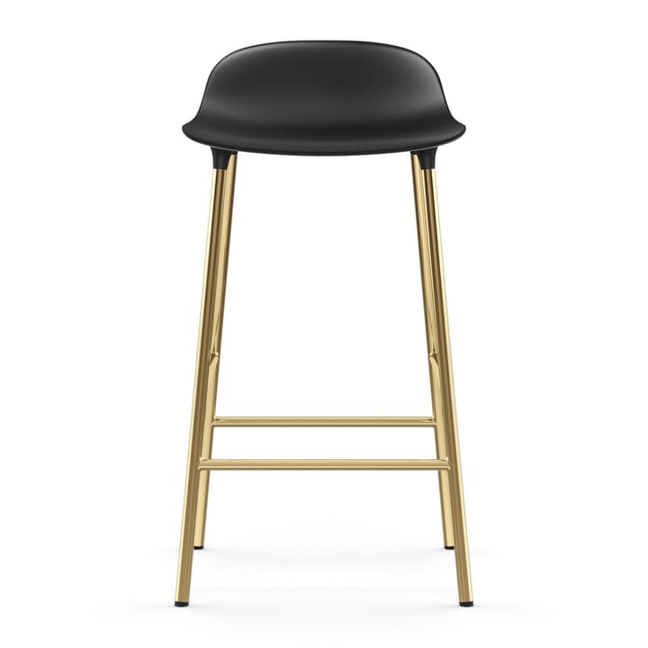 Form barstol messingben, Sort Normann Copenhagen