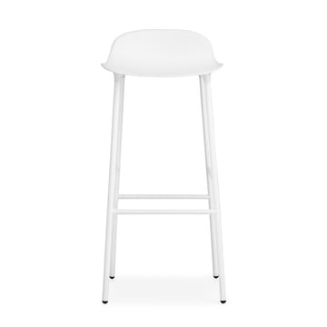 Form barstol metalben 75 cm - hvid - Normann Copenhagen