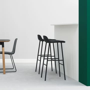 Form barstol metalben 75 cm - sort - Normann Copenhagen