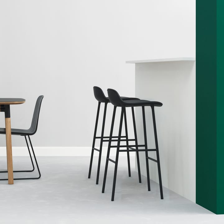 Form barstol metalben 75 cm, sort Normann Copenhagen