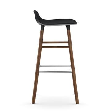 Form barstol valnøddeben 75 cm - sort - Normann Copenhagen