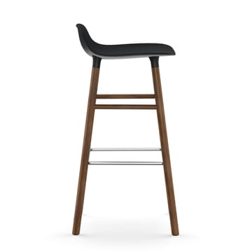 Form barstol valnøddeben 75 cm - sort - Normann Copenhagen