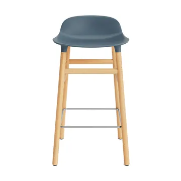 Form Chair barstol egeben - blå - Normann Copenhagen
