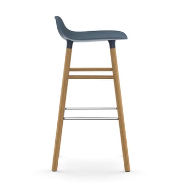 Form Chair barstol egeben - blå - Normann Copenhagen