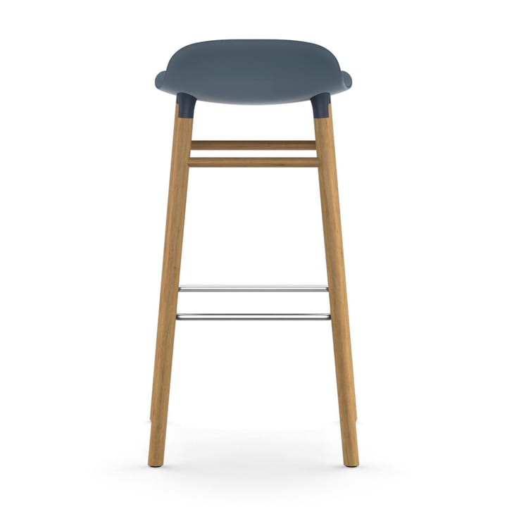 Form Chair barstol egeben - blå - Normann Copenhagen