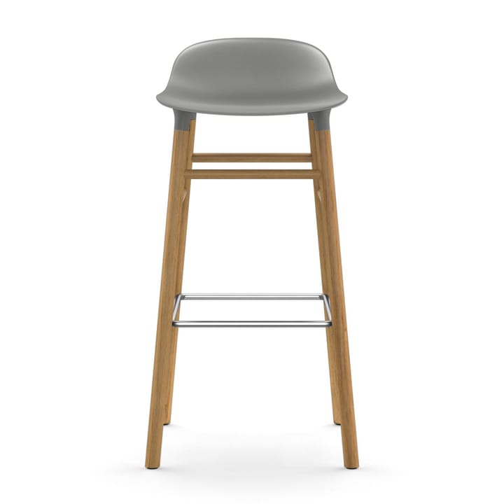 Form Chair barstol egeben, grå Normann Copenhagen