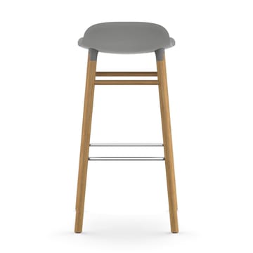Form Chair barstol egeben - grå - Normann Copenhagen