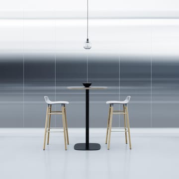 Form Chair barstol egeben - grå - Normann Copenhagen